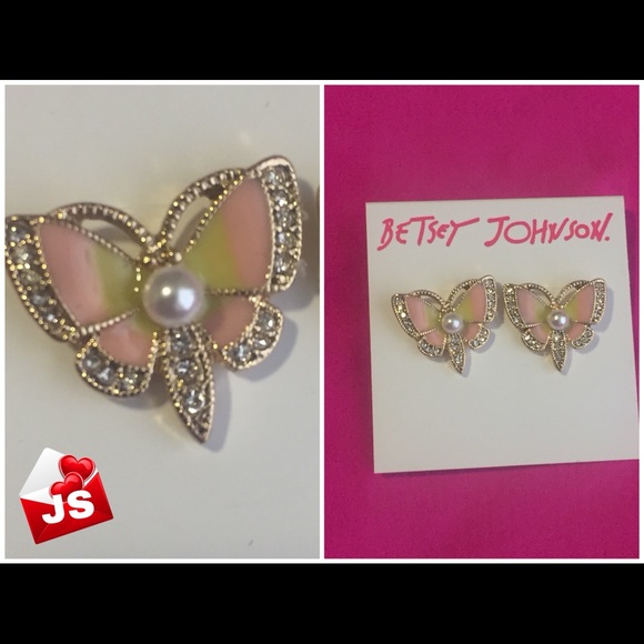 Betsey Johnson Jewelry - Sold 🤡👻HALLOWEEN SPECIALButterfly earrings